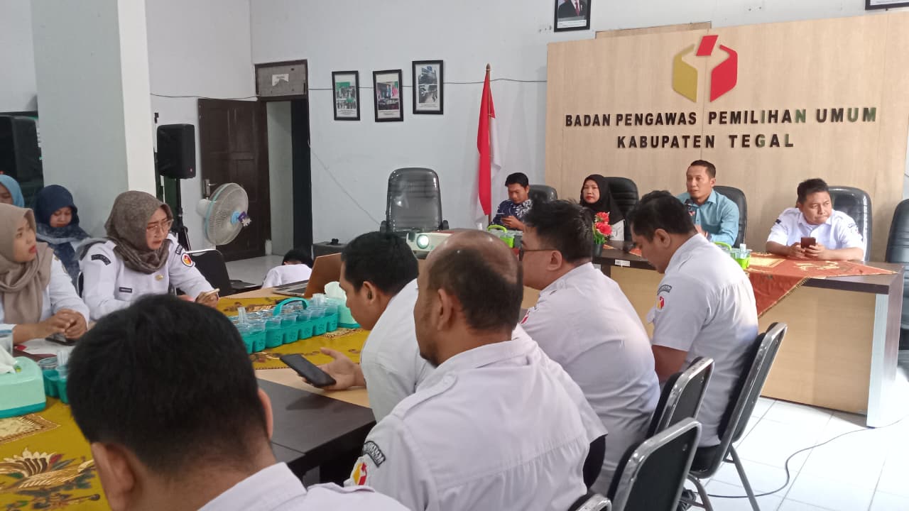 Bawaslu Kabupaten Tegal Mantapkan Kegiatan Uji Petik & Bawaslu Membelajarkan