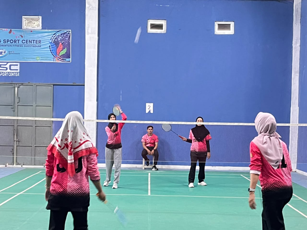 Semarak HUT ke-81 RI, Bawaslu Kabupaten Tegal Gelar Turnamen Badminton