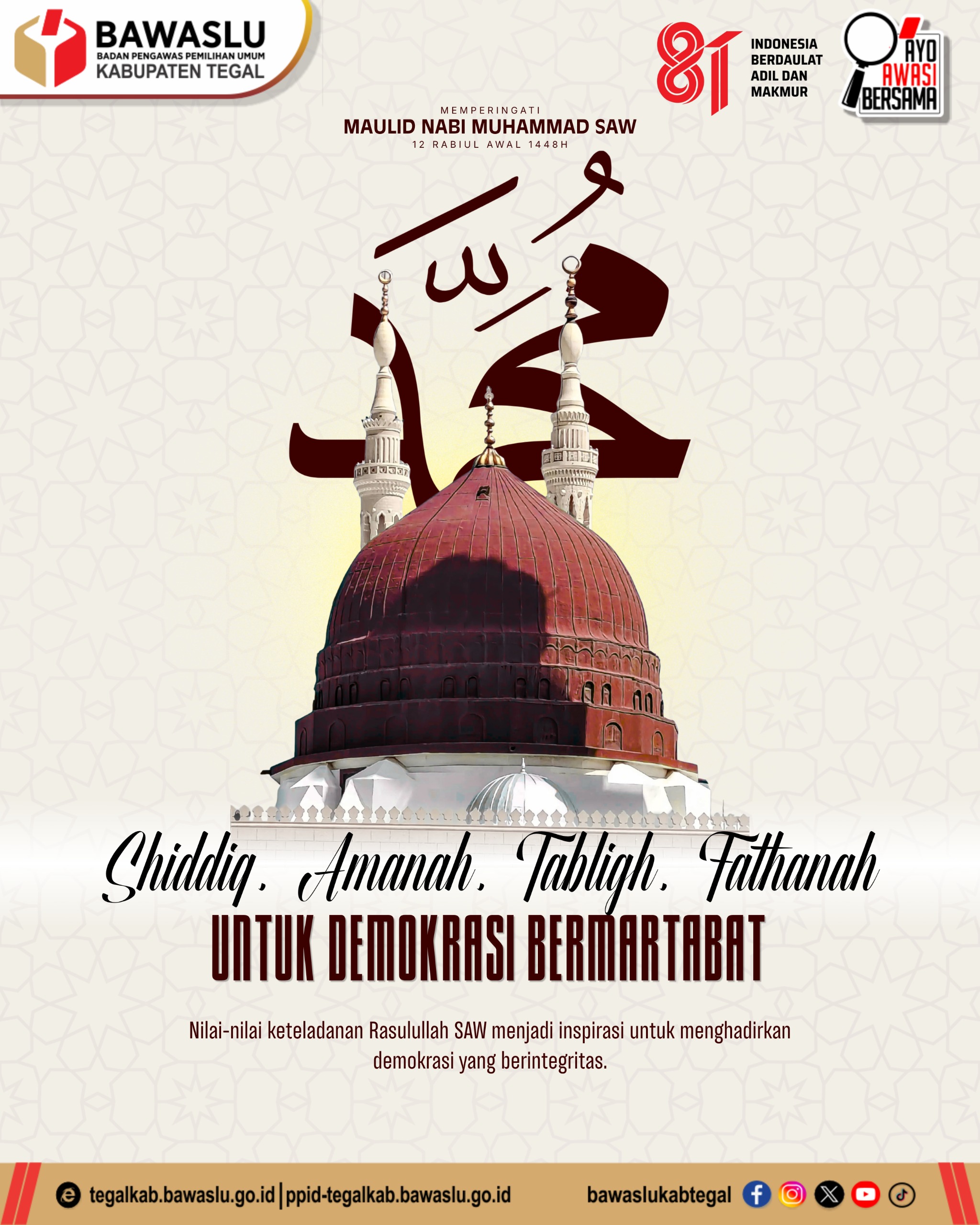 Empat Akhlak Rasulullah yang Bisa Jadi Kunci Mewujudkan Demokrasi Berintegritas, Apa Saja?
