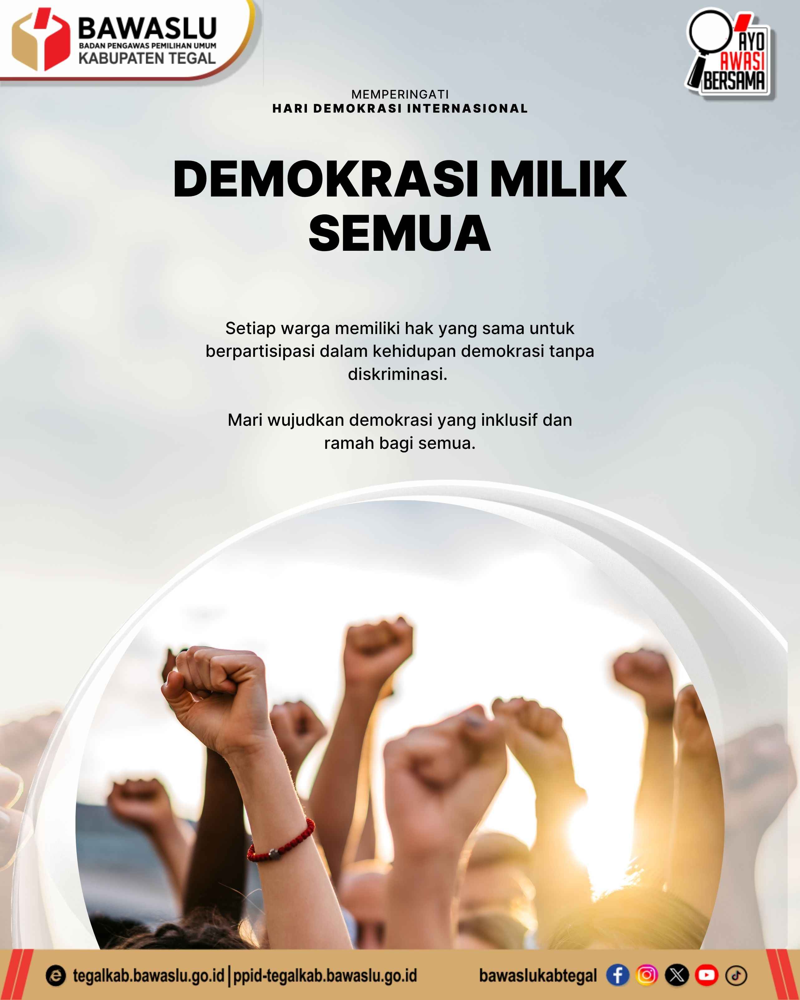 Peringati Hari Demokrasi Internasional