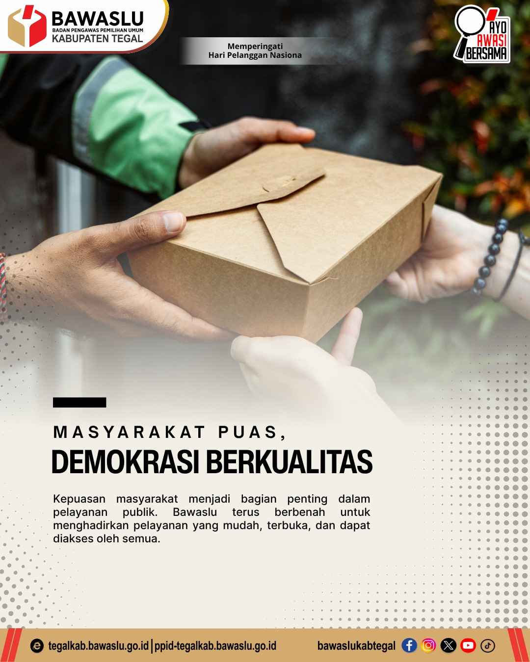 Masyarakat Puas, Demokrasi Berkualitas