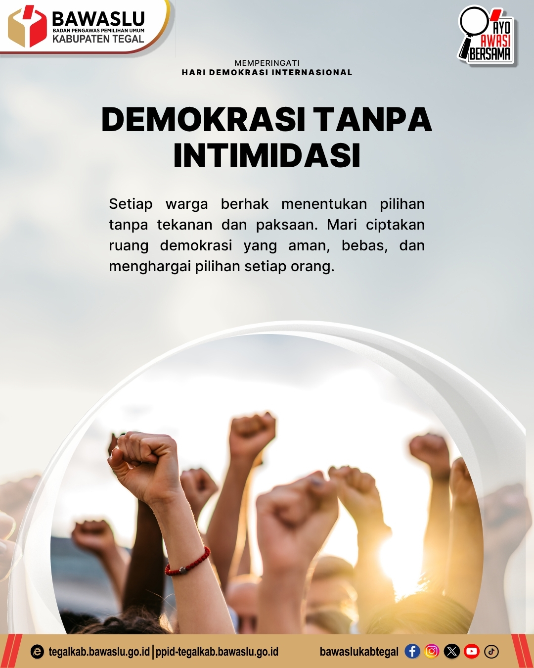 Demokrasi Tanpa Intimidasi