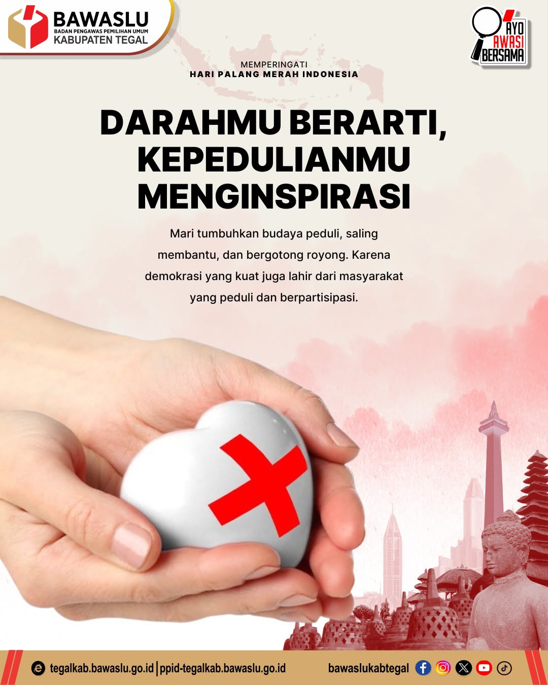 DARAHMU BERARTI, KEPEDULIANMU MENGINSPIRASI