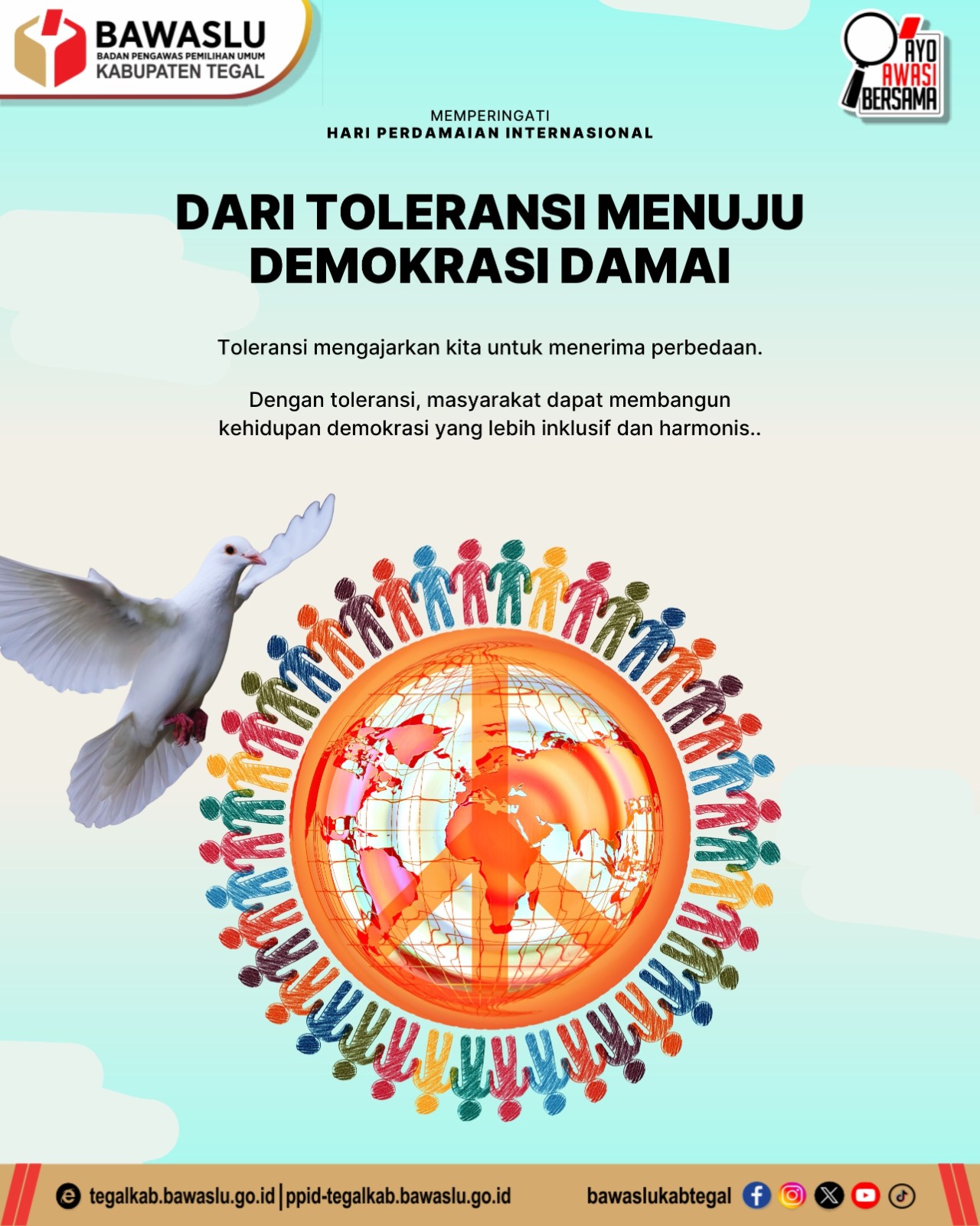Dari Toleransi Menuju Demokrasi Damai