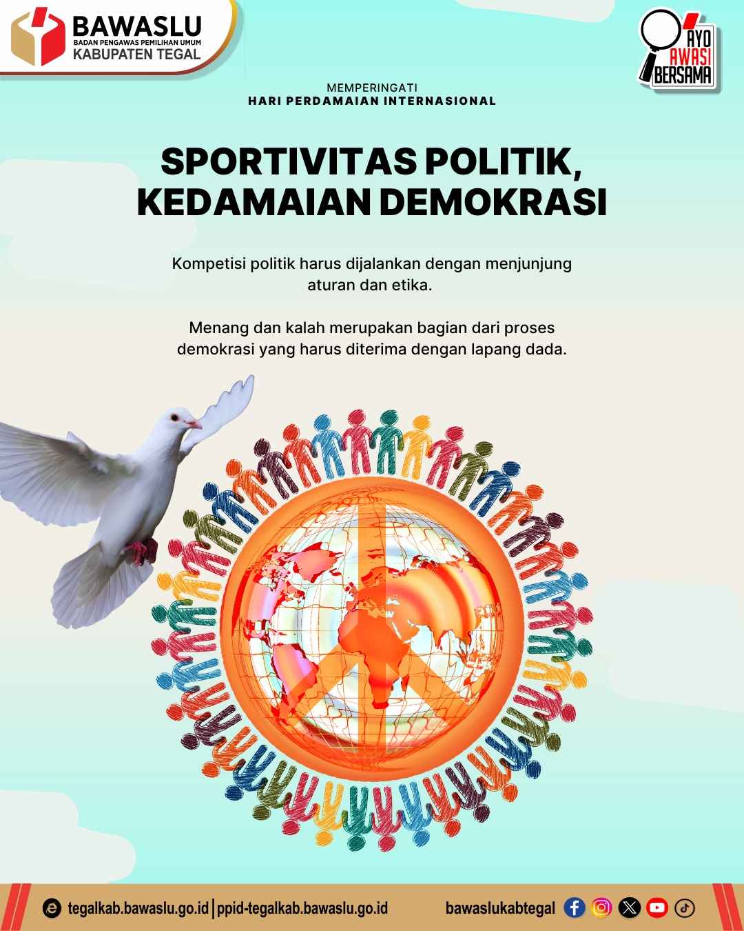 Sportivitas Politik, Kedamaian Demokrasi