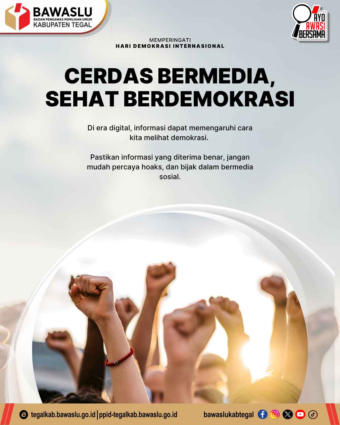 Cerdas Bermedia, Sehat Berdemokrasi
