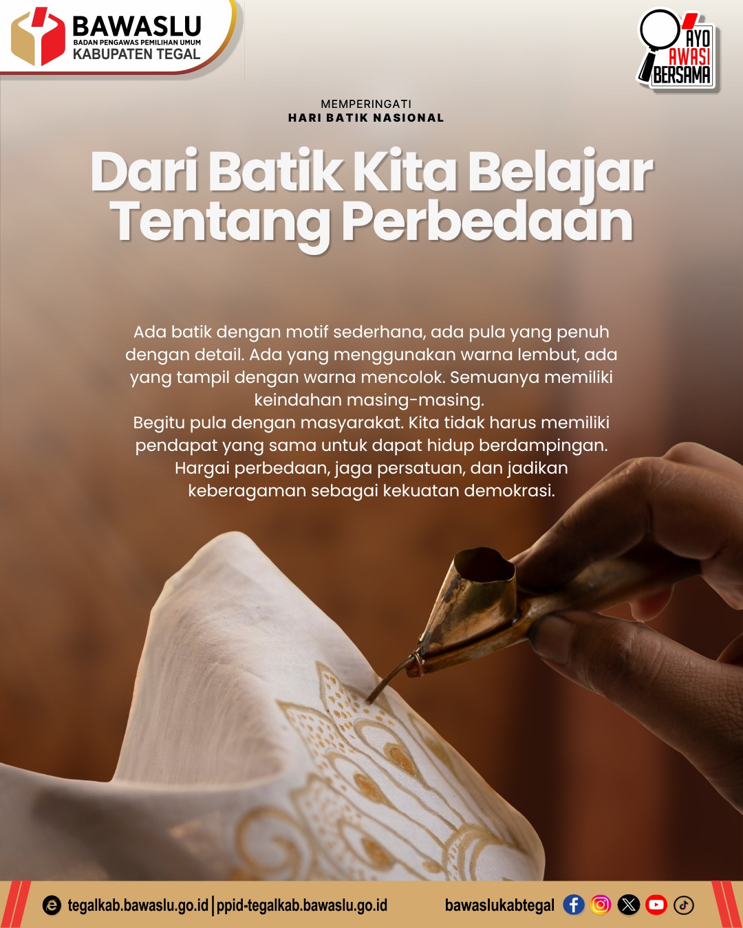 Dari Batik Kita Belajar tentang Perbedaan