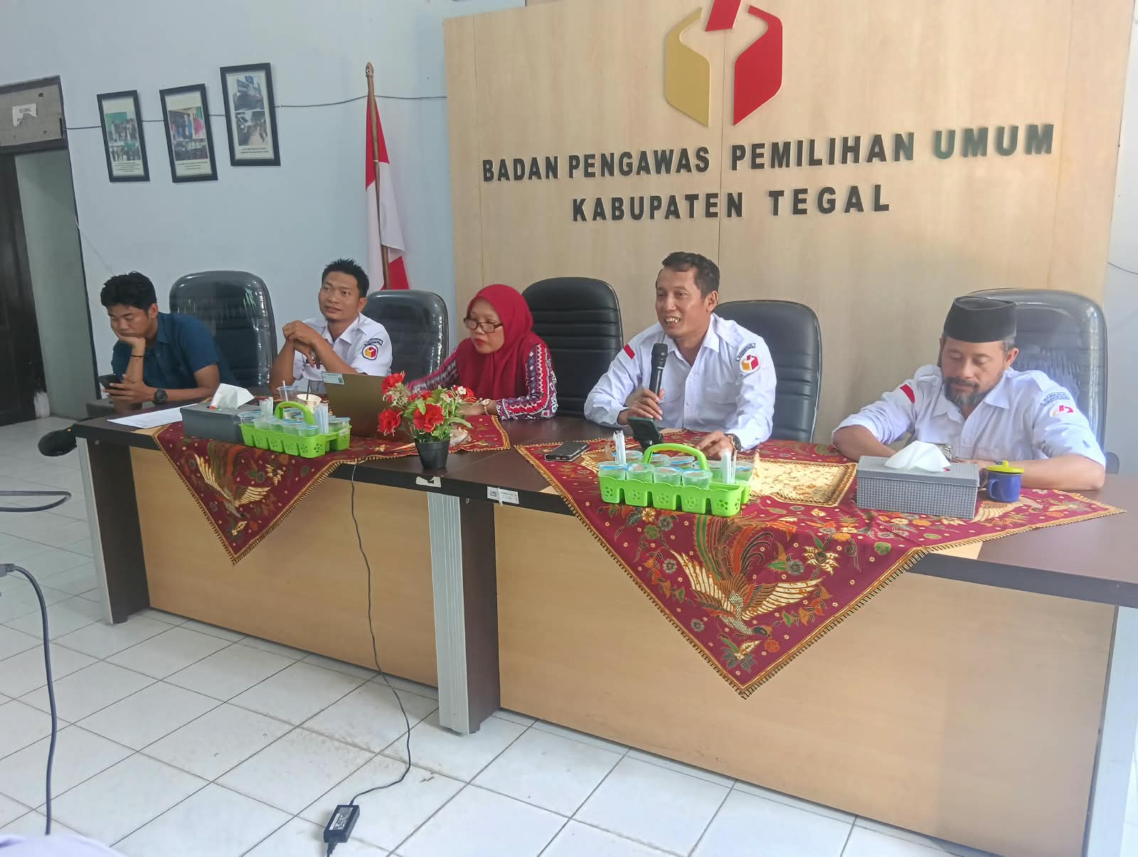 Bawaslu Kabupaten Tegal Bahas Persiapan Uji Petik Penyusunan Indeks Kerawanan Pemilu