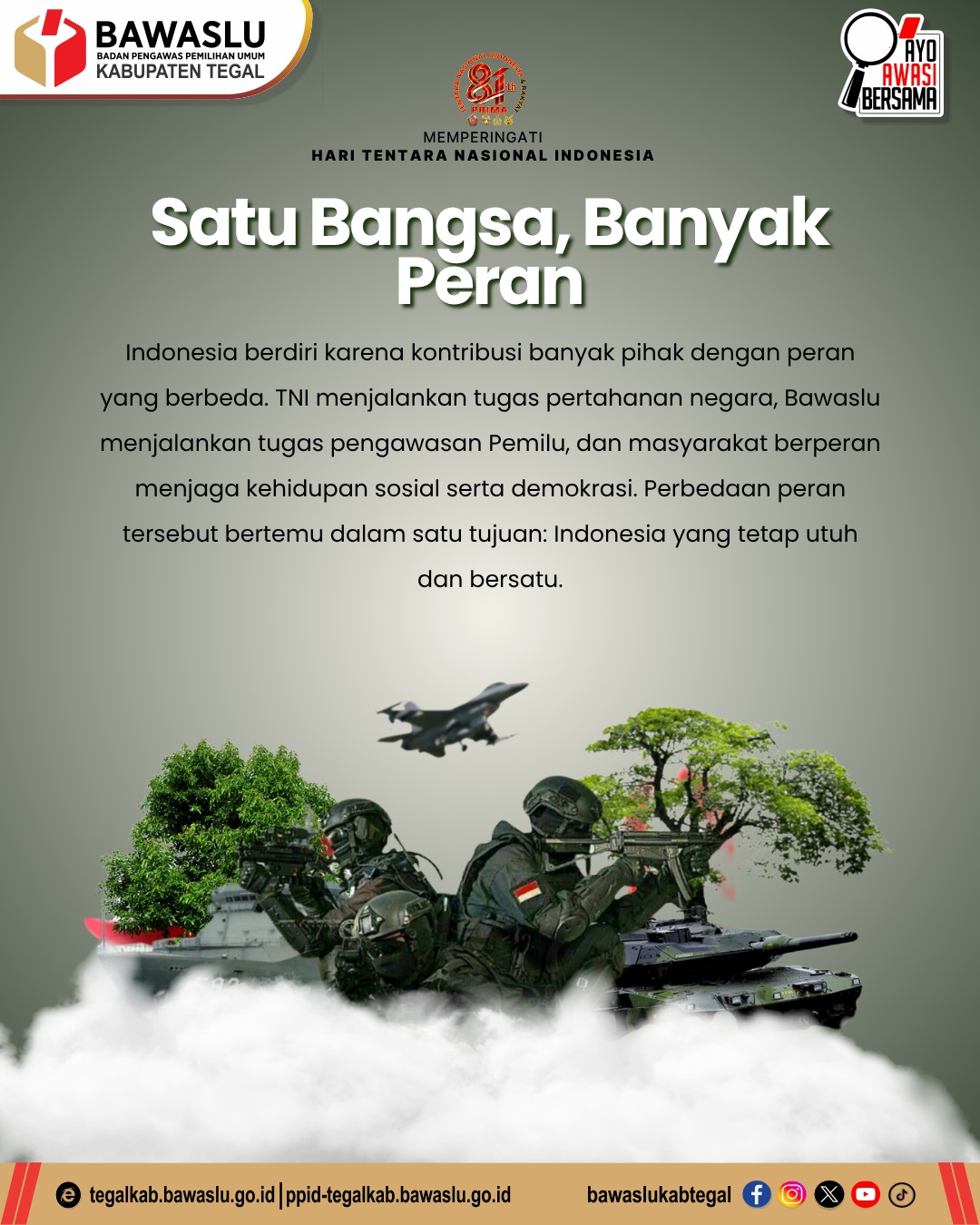 Satu Bangsa, Banyak Peran