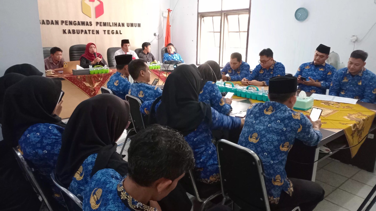 Kawal Akurasi Data Pemilih, Bawaslu Kabupaten Tegal Matangkan Persiapan Uji Petik PDPB Triwulan IV