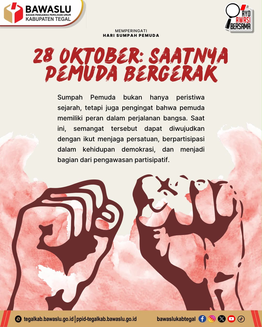 28 Oktober: Saatnya Pemuda Bergerak