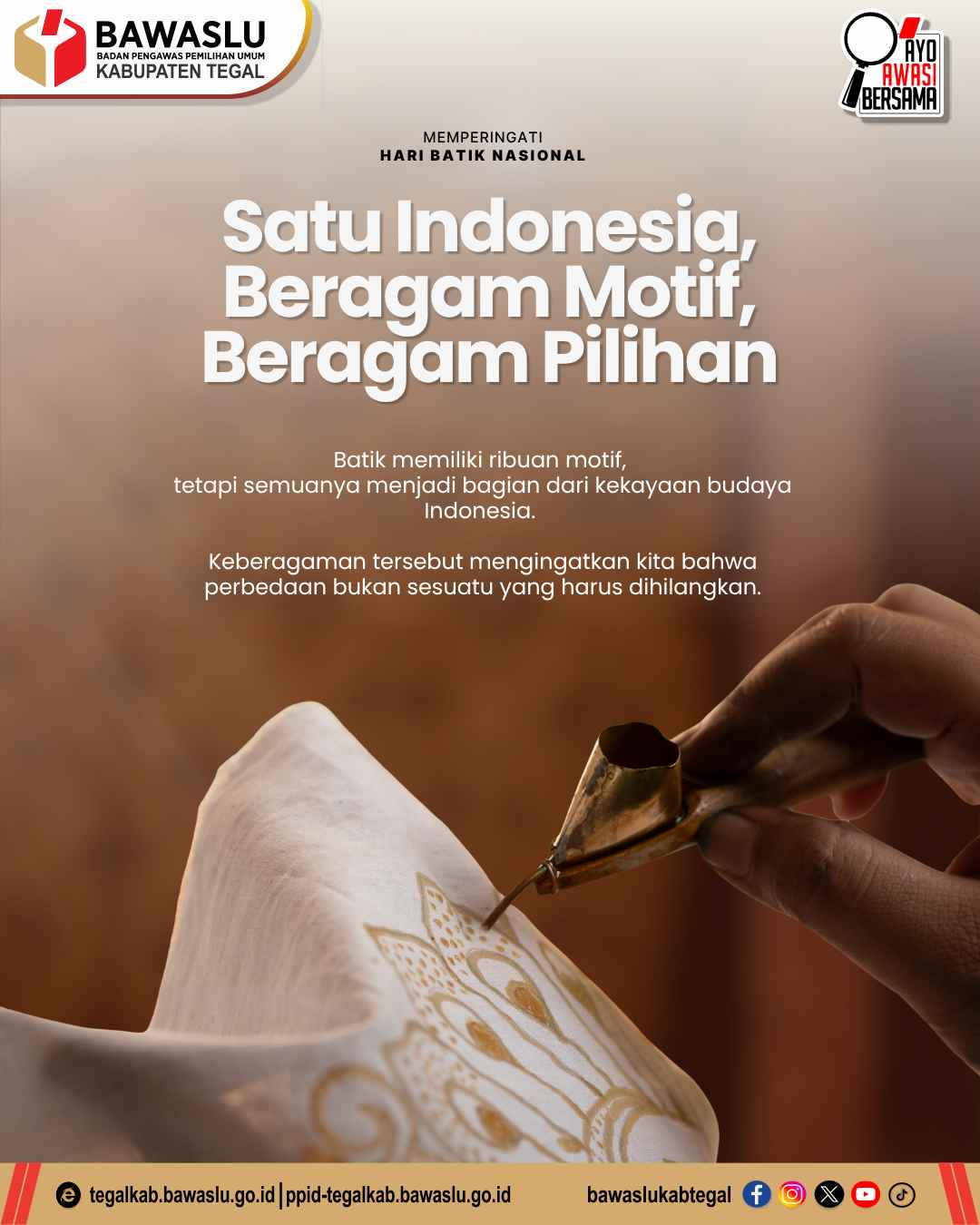 Hari Batik Nasional: Satu Indonesia, Beragam Motif, Beragam Pilihan