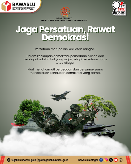 Jaga Persatuan, Rawat Demokrasi