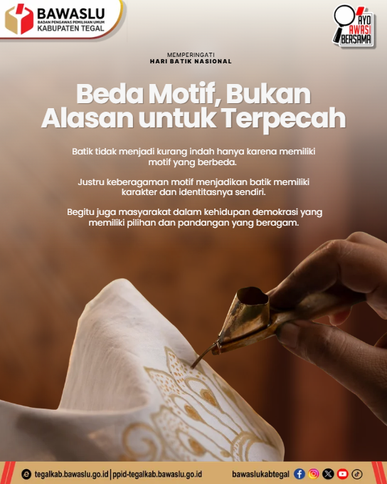 Beda Motif, Bukan Alasan untuk Terpecah