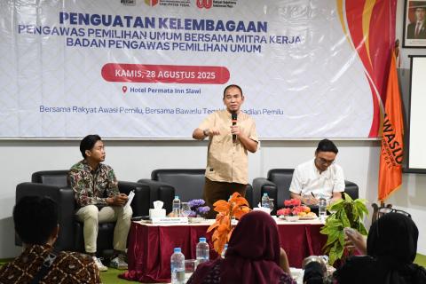Ekspos Kinerja Divisi SDM dan Organisasi Bawaslu Kabupaten Tegal Sepanjang Tahun 2025