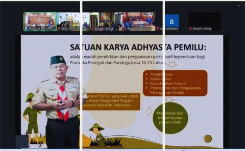 Bawaslu Kabupaten Tegal Ikuti Kursus Orientasi Singkat (KOS) Untuk Penguatan Kelembagaan