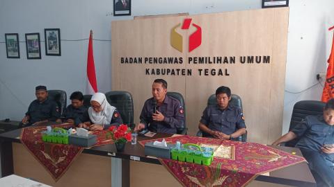 Perkuat Sinergi Internal, Bawaslu Kabupaten Tegal Bahas Agenda Penting Sepekan