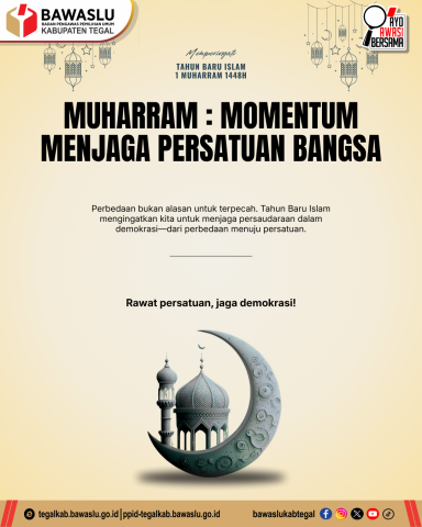 Bawaslu Kabupaten Tegal Ajak Masyarakat Rawat Persaudaraan dalam Demokrasi