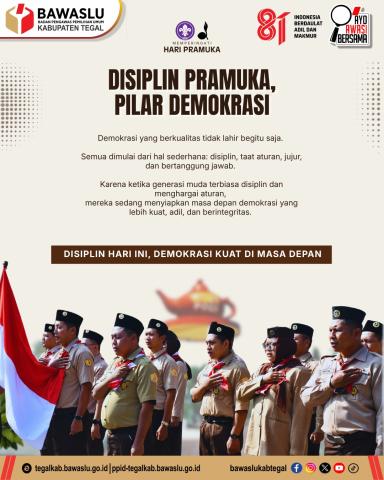 Disiplin Pramuka, Pilar Demokrasi