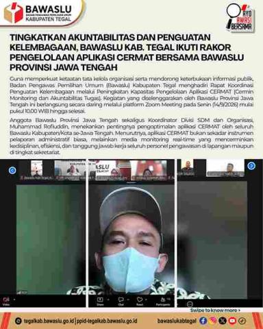Tingkatkan Akuntabilitas dan Penguatan Kelembagaan