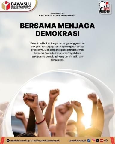 Peringati Hari Demokrasi Internasional
