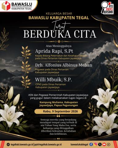 Keluarga Besar Bawaslu Kabupaten Tegal