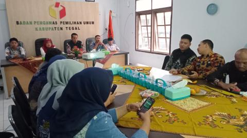 Jejak Kinerja Makin Terukur, Bawaslu Kabupaten Tegal Bahas Implementasi Aplikasi CERMAT