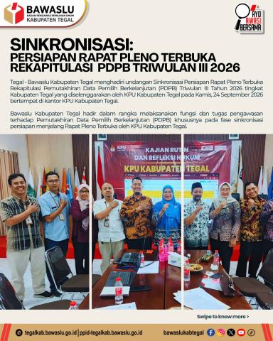 Jelang Pleno PDPB Triwulan III 2026