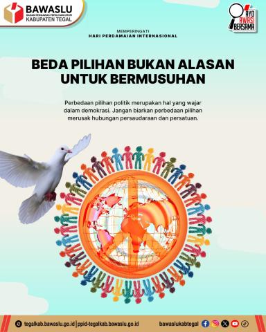 Beda Pilihan Bukan Alasan untuk Bermusuhan