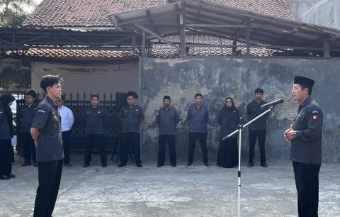 Apel Pagi, Ketua Bawaslu Kabupaten Tegal Tekankan Pentingnya Keikhlasan dalam Bekerja