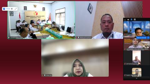 Tingkatkan Kompetensi Penyelesaian Sengketa, Bawaslu Kabupaten Tegal Gelar Bimtek Pemeriksaan Alat Bukti