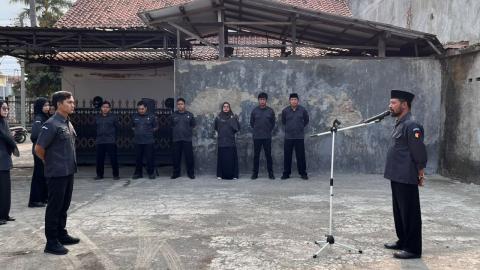 Apel Pagi Bawaslu Kabupaten Tegal, Farid Bani Adam Tekankan Pentingnya Terus Menuntut Ilmu