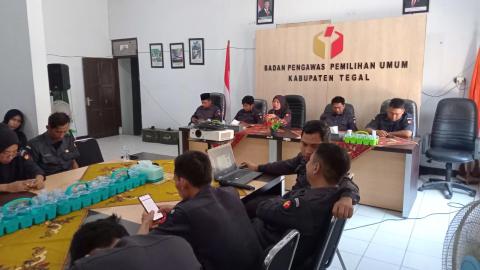Dua Bimtek Jadi Agenda Pekan Ini, Bawaslu Kabupaten Tegal Siapkan Langkah Strategis