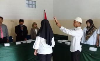 Bawaslu Kabupaten Tegal Lantik Pengganti Antar Waktu Panwascam Dukuhwaru