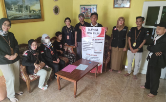 PATROLI KAWAL HAK PILIH DI DESA PROCOT