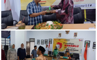 Bawaslu Kabupaten Tegal Memperingati Ulang Tahun Bawaslu Ke- 15