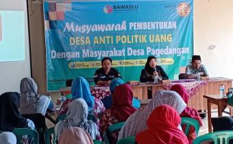 Desa Pagedangan Resmi Menjadi Desa Anti Politik Uang