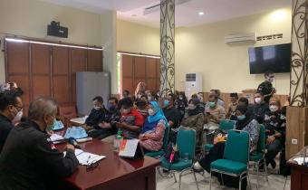 Rapat Evaluasi Akhir Pengawasan Pemutakhiran Daftar Pemilih Berkelanjutan (DPB) Tahun 2021 