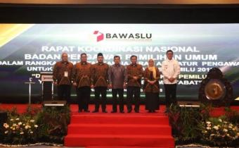 Bawaslu Gelar Rakornas Perkuat Koordinasi Pengawasan Pemilu 2019