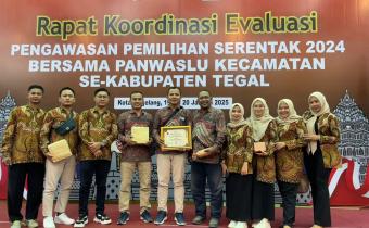 Menuju Purna Tugas Panwaslu Kecamatan Bawaslu Adakan Rakor Evaluasi