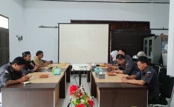 Bawaslu Kabupaten Tegal Adakan Rapat Pengelolaan Kearsipan