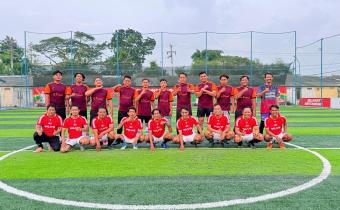 Pembinaan Mental Spiritual melalui Mini Soccer Bersama: Bawaslu Kabupaten Tegal dan Bawaslu Kabupaten Pemalang