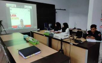 Bawaslu Kabupaten Tegal mengikuti  Diskusi Hukum “Selasa Menyapa” Bawaslu se-Provinsi Jawa Tengah.