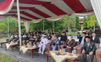 Bawaslu Kabupaten Tegal Hadiri HUT Bhayangkara ke-79