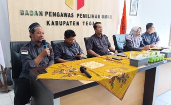 Bawaslu Kabupaten Tegal Gelar Rapat Internal Bahas Agenda Mingguan