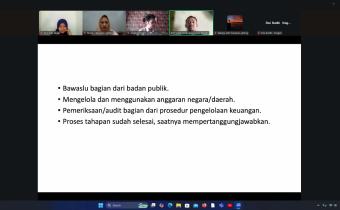 Persiapan Pemeriksaan Kepatuhan Belanja Pilkada Serentak 2024, Jajaran Bawaslu Diminta Komunikatif dan Teliti