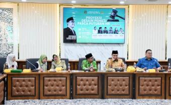 Ketua Bawaslu Rahmat Bagja dalam Diskusi Publik Fraksi PKB bertema Proyeksi Desain Pemilu Pasca Putusan MK, di Ruang BAKN, Gedung Nusantara II DPR RI, Jakarta, Jumat (4/7/2025).