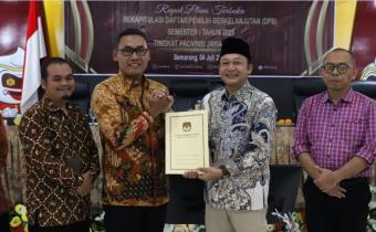 Bawaslu Dorong Akurasi Data Pemilih Lewat Pengawasan PDPB Semester I 2025 di Jawa Tengah