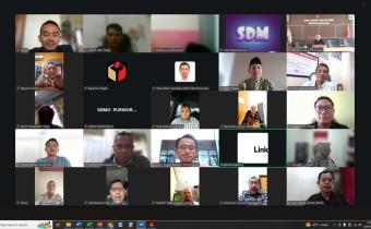 Slawi – Bawaslu Kabupaten Tegal ikuti Rapat Koordinasi Rancangan Penguatan Kelembagaan.