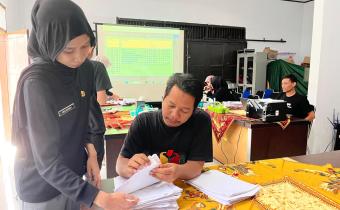 Bawaslu Kabupaten Tegal Lakukan Penataan Arsip Hasil Pengawasan Pemilu dan Pemilihan